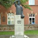 Krosno, Lwowska, socha Mikuláše Koperníka